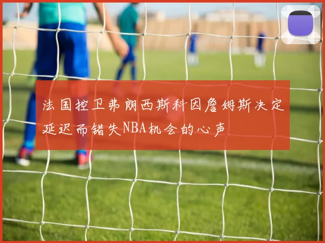 法国控卫弗朗西斯科因詹姆斯决定延迟而错失NBA机会的心声