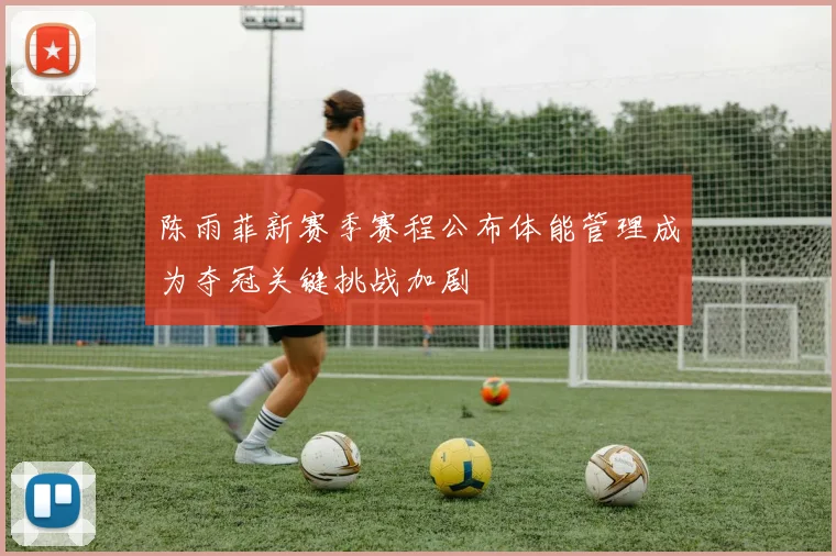 陈雨菲新赛季赛程公布体能管理成为夺冠关键挑战加剧